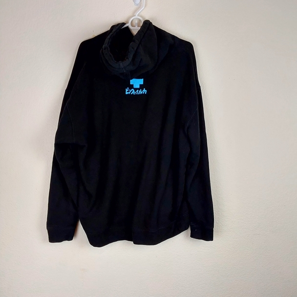 PINK DOLPHIN FIERY CROSS LOGO  sweatshirt - Picture 3 of 10